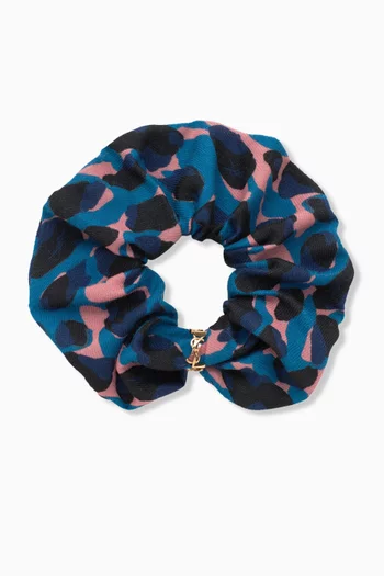 Cassandre Scrunchie in Wool-twill