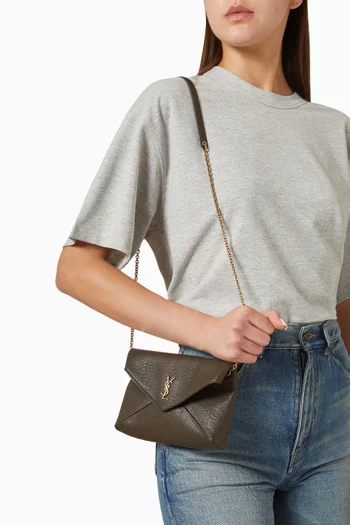 Cassandre Chain Clutch in Lambskin