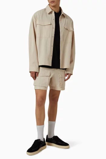 Front Pocket Cargo Shorts in Cotton