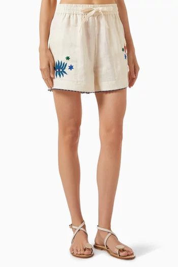 Rika Shorts in Linen
