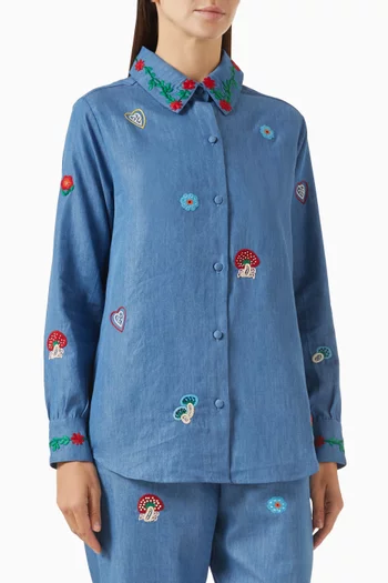 Fern Shirt in Denim