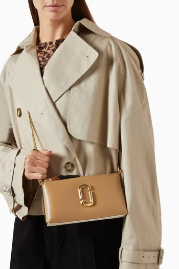 The Snapshot Convertible Shoulder Bag in Leather