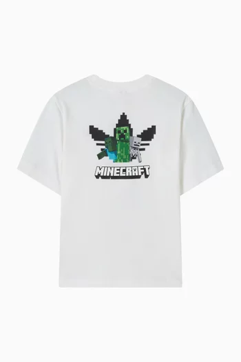 x Minecraft World T-shirt in Cotton Jersey