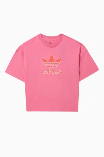 Trefoil Logo T-shirt in Cotton