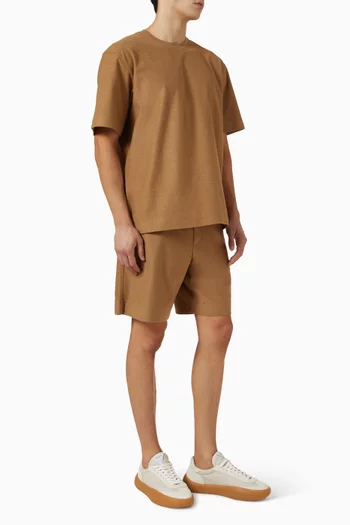 Relaxed T-shirt in Terry Cotton