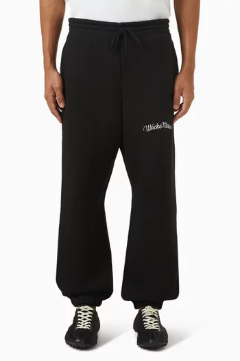 Logo Sweatpants in Cotton