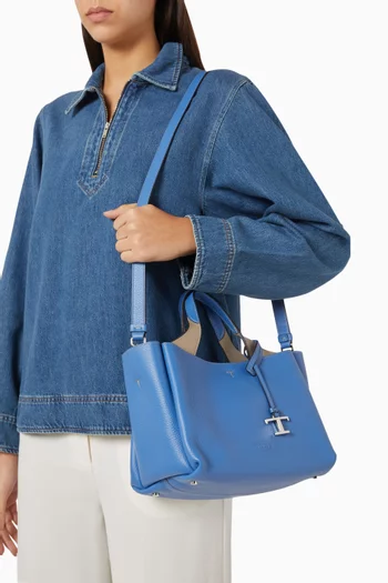 Mini 'T' Bag in Leather