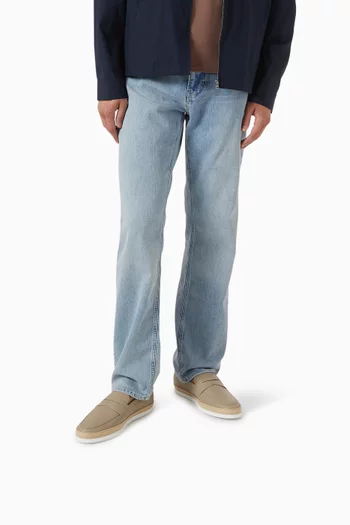 Pantofola Gomma Slip-on Loafers in Leather