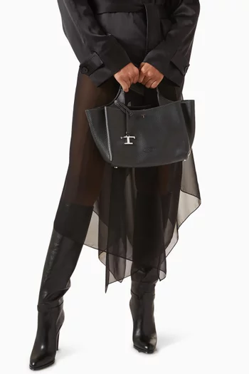 Mini 'T' Bag in Leather