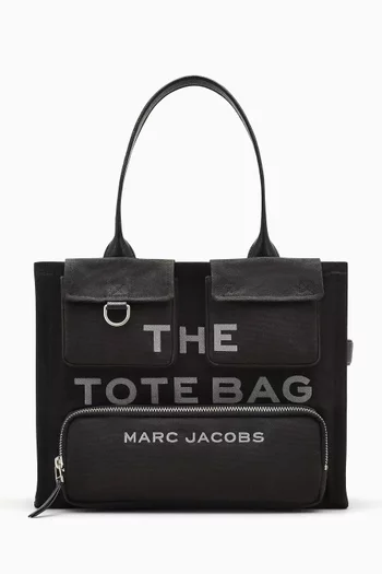 The Large Cargo Tote Bag in Canvas