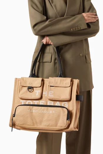 The Large Cargo Tote Bag in Canvas