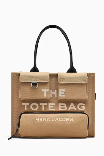 The Large Cargo Tote Bag in Canvas