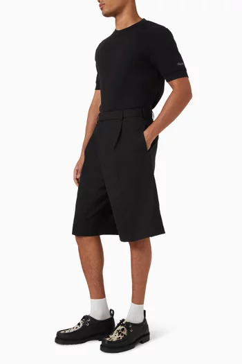 Fitted T-shirt in Cotton Jersey