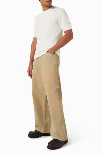 Fitted T-shirt in Cotton Jersey