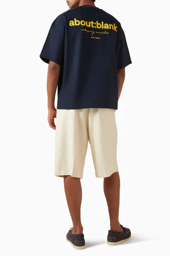 Box T-shirt in Cotton Jersey