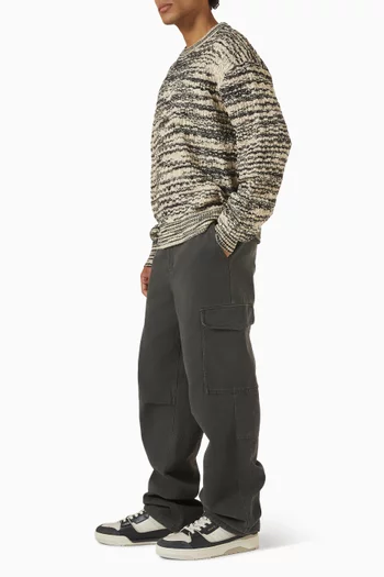 بنطال كارغو أبوت قطن تويل