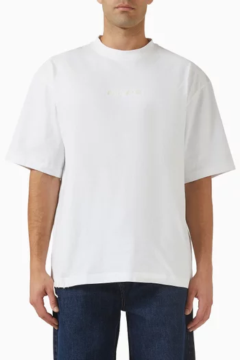 Threaded T-shirt in Organic Cotton