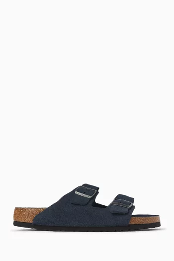 Arizona Soft Footbed Sandals in Suede