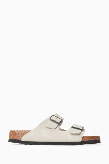 Arizona Soft Footbed Sandals in Suede