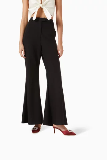 Aliyah 70 Mules in Satin
