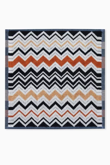 Bernard Face Towel in Cotton, Set of 6