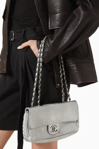 2014 Lucky Charms Single Flap Shoulder Bag in Leather
