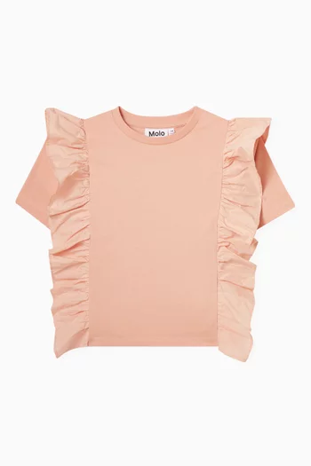 Riva Ruffle Trim T-shirt