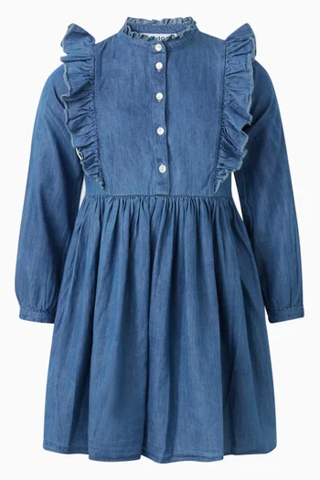 Christina Dress in Organic Cotton Chambray