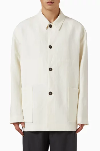Nopi Jacket in Linen Blend