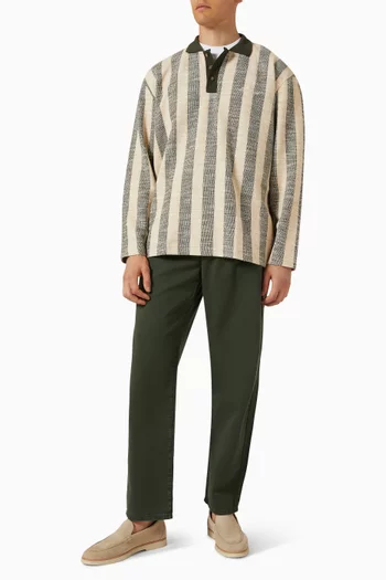 Bowie Jacquard Polo Jersey