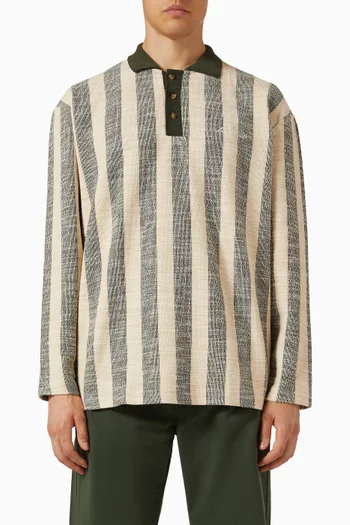 Bowie Jacquard Polo Jersey