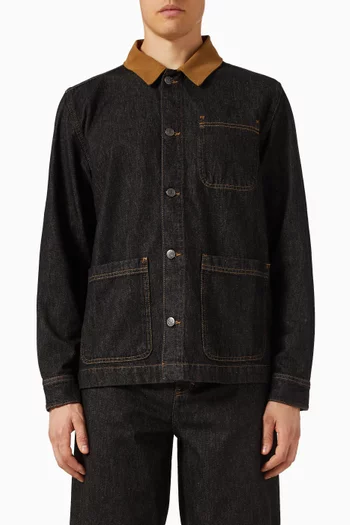 قميص بنمط جاكيت لايتون دينم