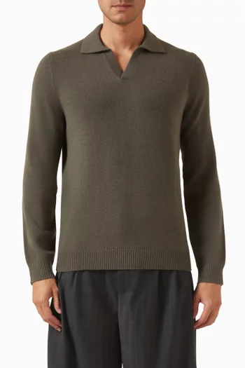 Polo Shirt in Cashmere
