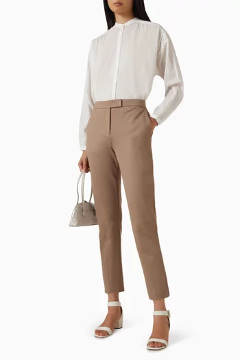 Relaxed-fit Blouse in Cotton-voile