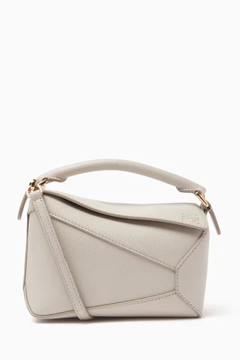 Mini Puzzle Edge Bag in Classic Calfskin