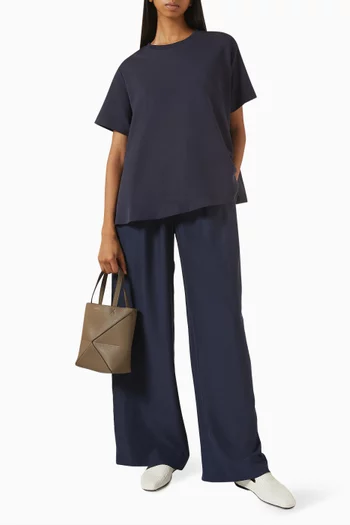 Wide-leg Pyjama Pants