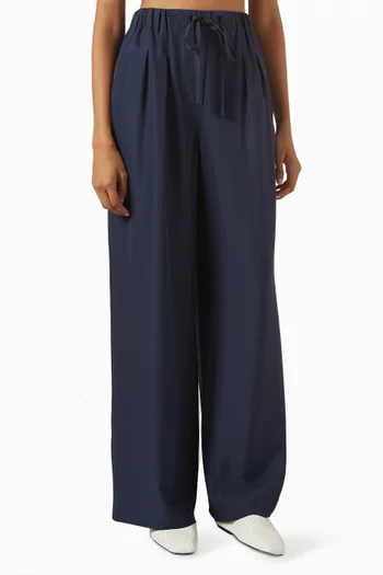 Wide-leg Pyjama Pants