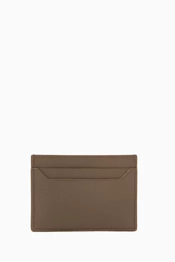 Anagram Cardholder in Pebble Grained Calfskin