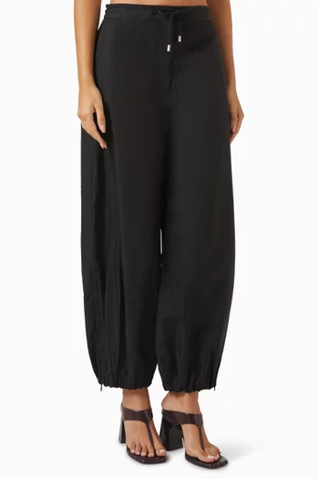 Barrel Pants in Cotton