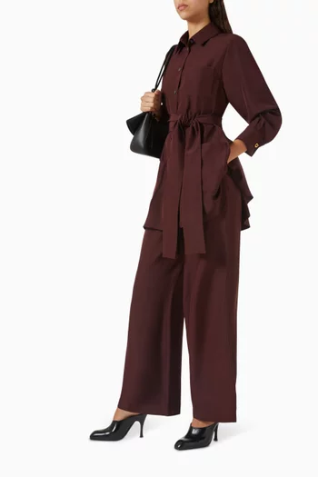 Wide-leg Pyjama Pants