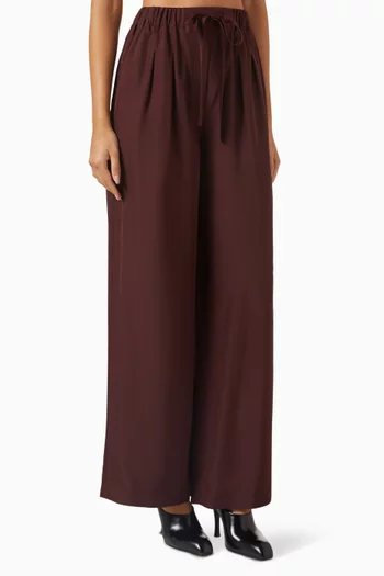 Wide-leg Pyjama Pants