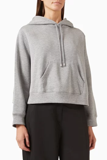 كنزة بغطاء رأس بقصة ترابيز قطن