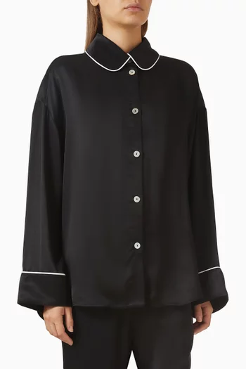 Pastelle Oversized Shirt in Viscose