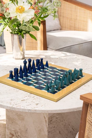Athena Lacquered Chess Set