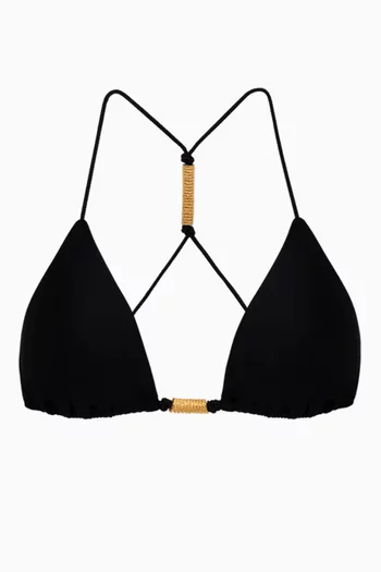 Stacy Solid T-back Bikini Top