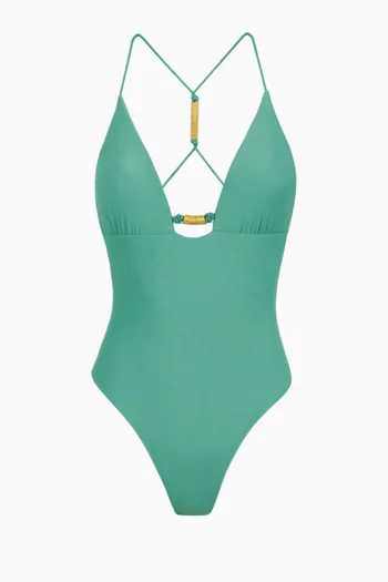 Stacy Matte One-piece Swimsuit