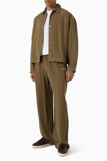 Sandwash Wide-leg Pants in Cupro