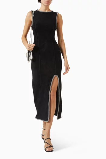 فستان غودا مطرز