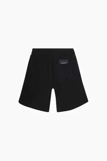 Logo Tape Sweatshorts in Cotton