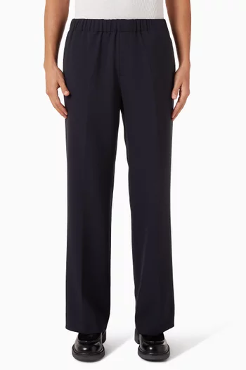 Wide-leg Pants in Jersey